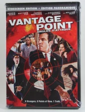 Vantage Point DVD BRAND NEW Dennis Quaid William Hurt Sigourney Weaver