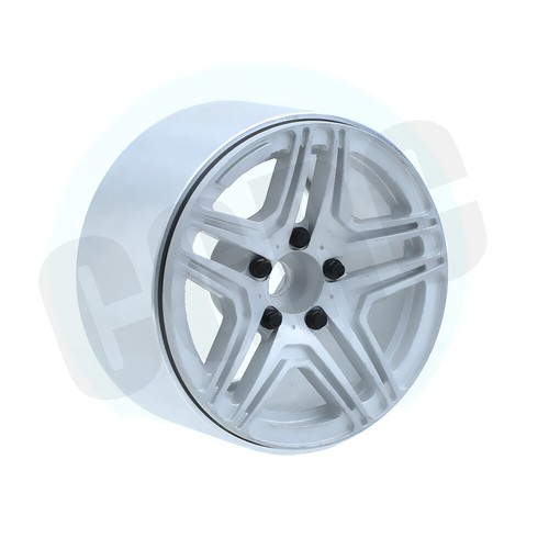 1 PAIO Cerchi Cingolati 2,2" Beadlocks Lega di Alluminio TRX4 TRX6 6x6 4x4 Cerchio Assiale - Foto 5 di 15