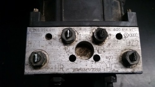 VW SKODA ABS HYDRAULIC BLOCK 6Q0614417D 0265224011 6Q0907379D - Picture 4 of 6