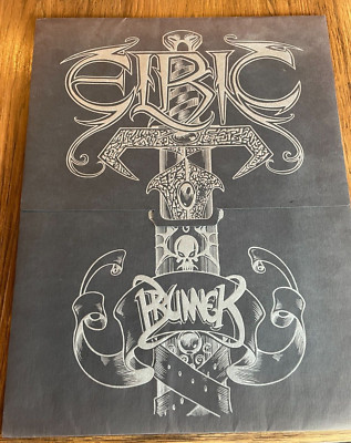 Elric Portfolio by Frank Brunner 1979 Looking Glass
