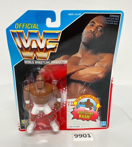 WWF wwe Vintage Wrestler Blue Card VIRGIL 1992 MOC...