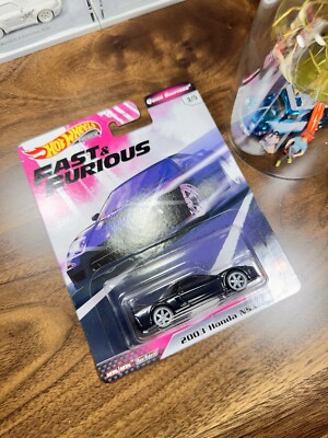 Hot Wheels Premium Fast & Furious Quick Shifters 2003 Honda NSX Type R Black