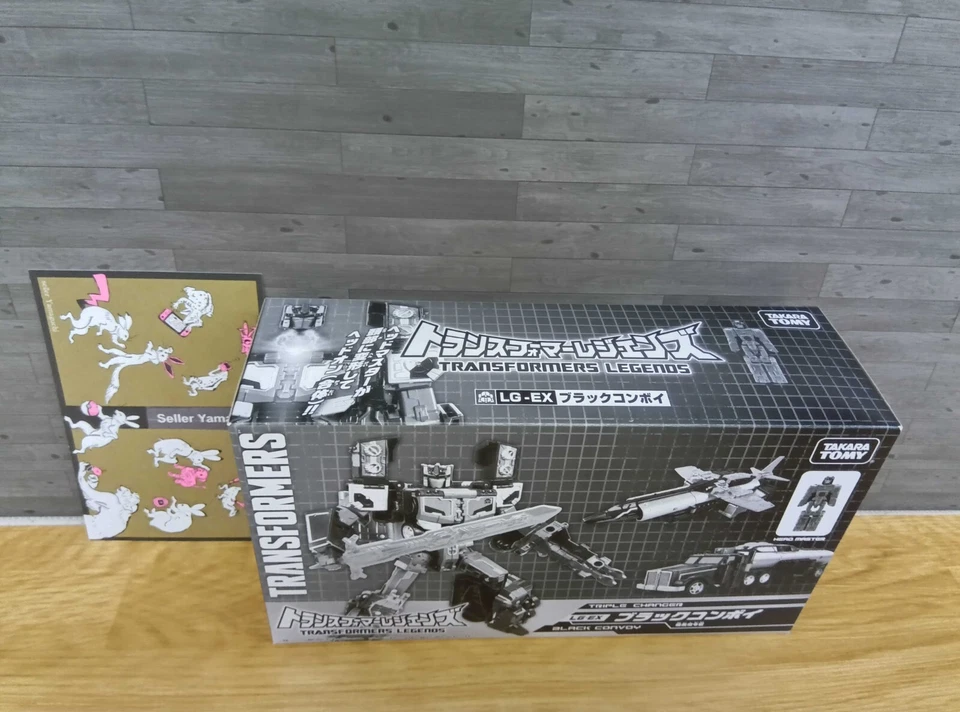 TAKARA TOMY Transformers Legends LG-EX Black Convoy Triple Changer Limited Japan - Image 3 of 4