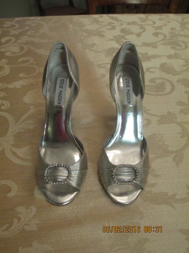 Ballerines Plates Steve Madden Avec Strass - Taille 7.5 US - Modèle Concord Slip On - Occasion