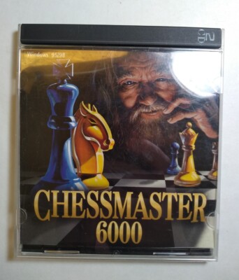 Chessmaster 6000 (PC, 1998) COMPLETE IN BOX MINT Chess Simulation Video Game