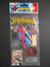 EK Success Marvel The Amazing Spiderman 9-piece Dimensional Sticker Kit NIB