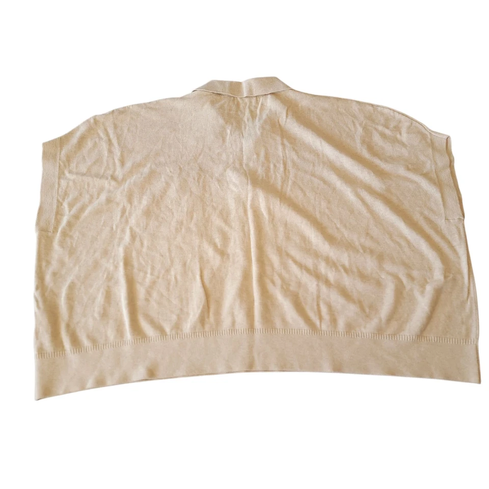 Nuevo con etiquetas Suéter Banana Republic Crema Cuello Johnny Mujer Talla XL XXL Foto 2 de 4