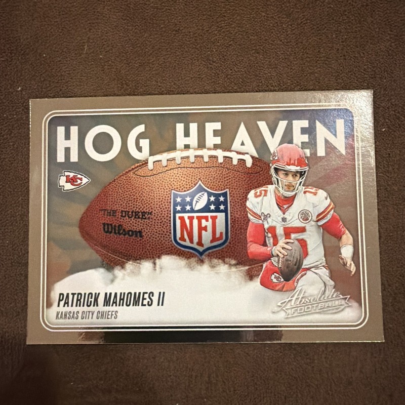 2025 Panini Absolute - Hog Heaven Patrick Mahomes II #HH-PMS