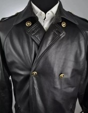 Rare Vintage Versace V2 Mens Lambskin Leather...