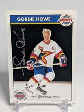 1993-94 Zellers Gordie Howe Auto Signature Series Masters Of Hockey 93-94