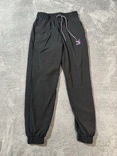 Puma Pants Womens Small Black Track Wind Jogger Bottoms