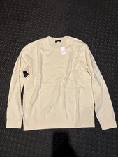 Gap CashSoft Cream Sweater Men  s Size Large NWT