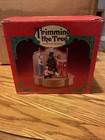 Trim A Home Trimming The Tree Animated Music Box Christmas Mechanical Display — photo 5