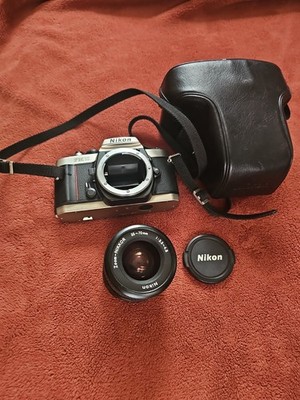 Nikon FM 10 SLR Film Camera Ai-s 35-70mm  Tested Works !