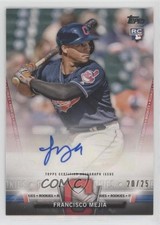 2018 Topps Salute Series 2 Rookies Red 20/25 Francisco Mejia #SA-FM Auto jc3