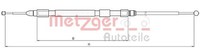 Metzger Seilzug, Feststellbremse 10.4157 FüR BMW