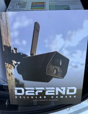 Tactacam Defend combo 4 items cellular Camera, Solar Panel, 32gb card, battery