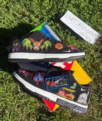 Nike SB Dunk Low Pro QS ''Neckface'' Size 9 DS