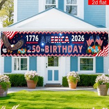 4th Of July USA Anniversary Long-Lasting Yard Sign Patriotic Decorations 250th