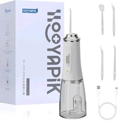 #ad #ad 300 ML Portable Cordless Water Flosser Oral Irrigator Adjustable Pressure White $39.99