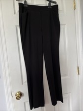 Rafaella Comfort Fit Pull-on Black Pants - Size 12 Women's