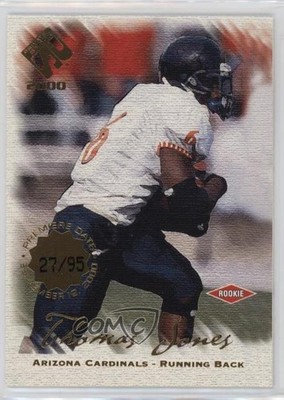 2000 Pacific Private Stock Rookie Premiere Date /95 Thomas Jones #101 11pj