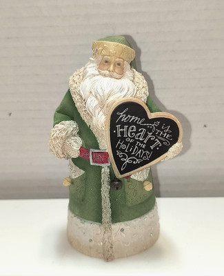 ENESCO ''HOME IS THE HEART OF THE HOLIDAY'' FIGURINE  5.5 