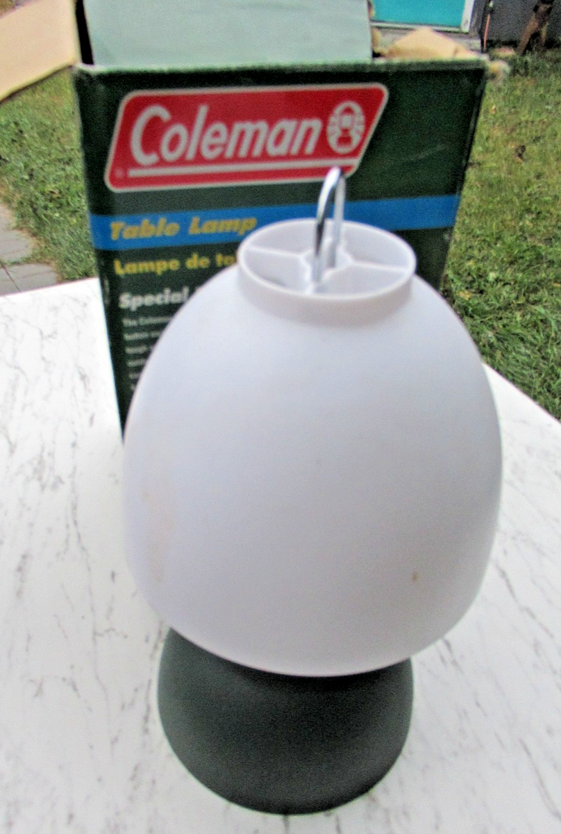 Coleman Table Lamp Battery Operated Camping Lantern 5370-1900 for