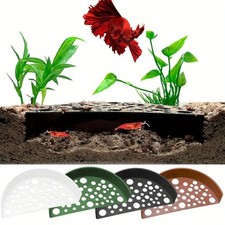 Plastic Aquarium Shelter House Small Fish Tank Decoration Aquaculture Shrimp