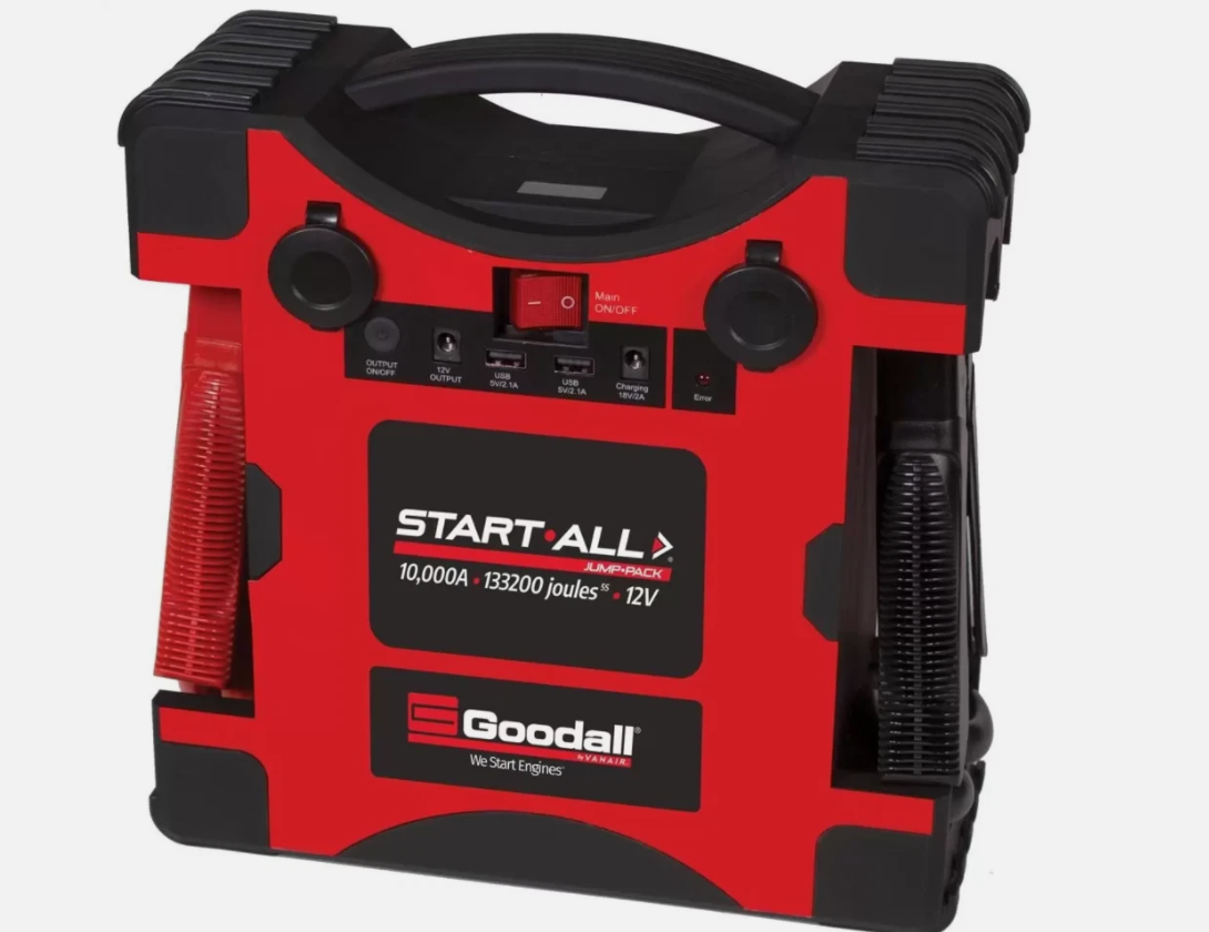 Goodall Manufacturing JP-12-10000T 12V Corded Jump Pack for sale