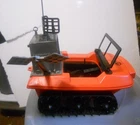 Vintage GI JOE Fate Of The Trouble Shooter Vehicle 7450 Orange ATV 1974 Hasbro