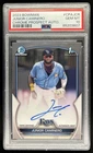 2023 Bowman Junior Caminero Chrome Auto 1st Prospect #CPA-JCR Rays PSA 10