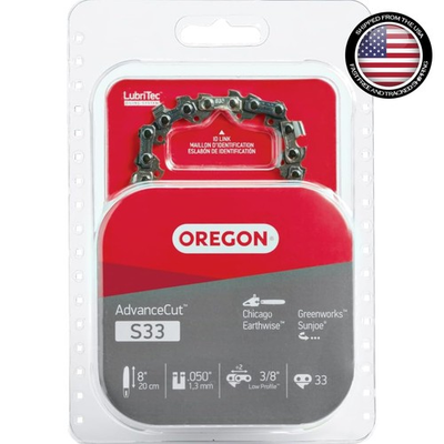 #ad Durable S33 Chainsaw Chain for 8 Inch Bars Perfect for Greenworks amp; More $24.99