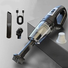 120W Cordless Car Vacuum Cleaner USB Handheld Portable Strong Suction