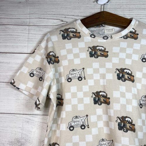 Magical Little Babes Cars Set Mater Waffle Knit Top and Shorts Boutique Sz XS/S - Picture 11 of 20