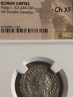 Philip The 1st A.D.244. AR.DOUBLE DENARIUS. CHOICE EXTRA FINE. LOOKS NICE LARGE — photo 4