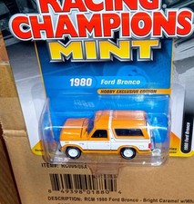 RACING CHAMPIONS EXCLUSIVE MINT EDITION 1980 FORD BRONCO 1 of 1,800 Worldwide