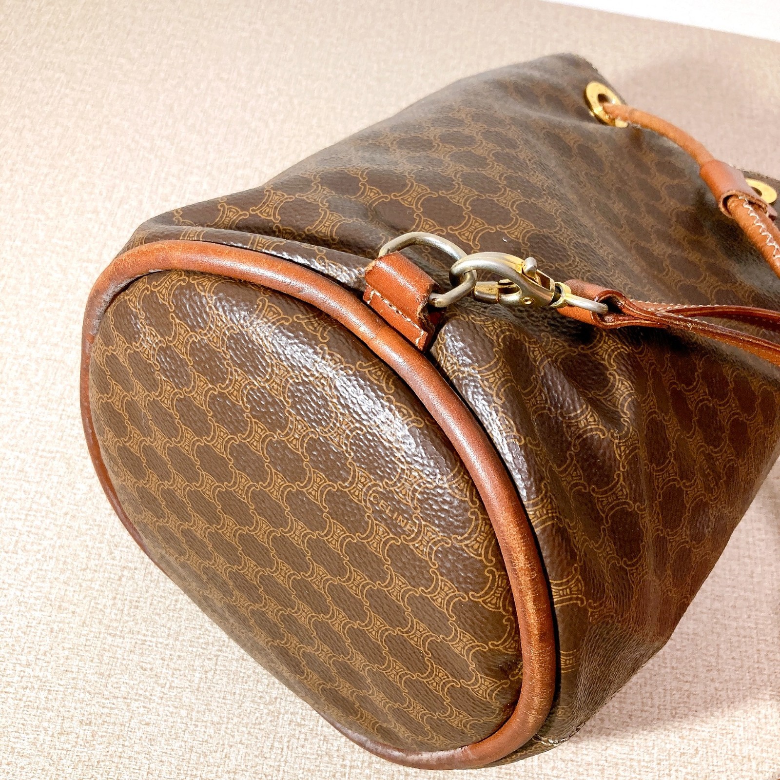 CELINE Macadam Drawstring Backpack T06 - image 8