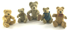 Steiff bundle of 5 small original teddy bears from the 50s Schuco Yes/No bear