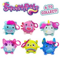 SchlüSselanhäNger PlüSch-Axolotl 6Cm - SquishPets Flapper Kuscheltier PlüSchtier