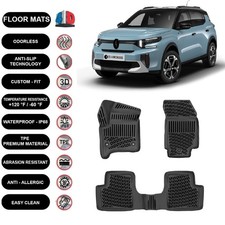 Floor Mats Liner Fits Citroen C3 Aircross Hybrid (2024-2025) 4D Molded 4pcs