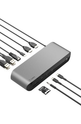 Belkin Thunderbolt 4 Docking Station with 90W Power Delivery for MacBook & Wi...