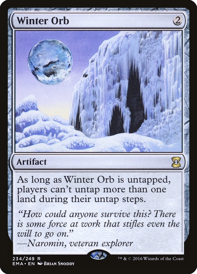 MTG Magic the Gathering Winter Orb (234/265) Eternal Masters LP