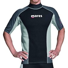 Mares Men's Trilastic Short-Sleeve Rash Guard UPF 50 Sun Protection Lightw...
