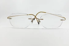 Silhouette Eyeglasses Frames Only 7402 25 6051 50-20 Titanium Austria 19830