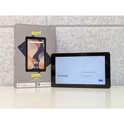 Onn. Surf 7'' Android Tablet - 32GB - Indigo - USED