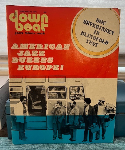 Down Beat Magazine Feb 15 1973 Excellent Condition