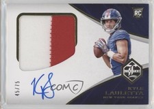 2018 Panini Limited Rookie Variation 45/75 Kyle Lauletta #155 Patch Auto 0b2