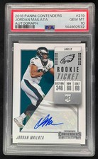 2018 Contenders Rookie Ticket #219 Jordan Mailata Autograph RC Auto PSA 10