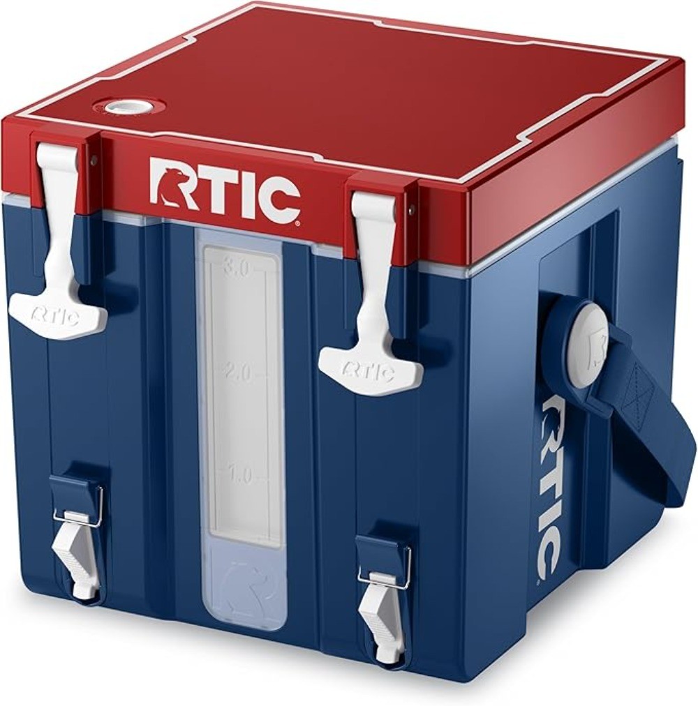 RTIC Halftime Water Cooler Gallon Portable Carrier Container